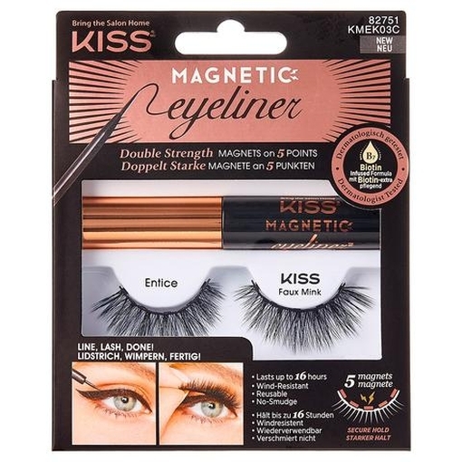 Product Kiss Magnetic Eyeliner & Lash Kit 03C base image