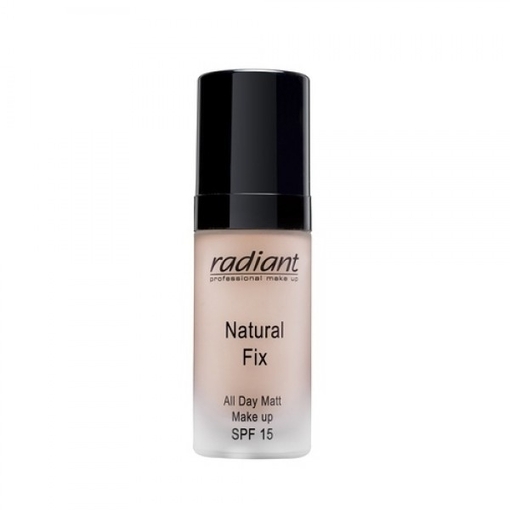 Product Radiant Natural Fix All Day Matt Make Up SPF15 30ml - 04 Peachy Beige base image