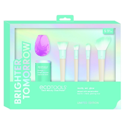 Product Ecotools Ready Set Glow Makeup Accessory & Care Kit 6pc base image