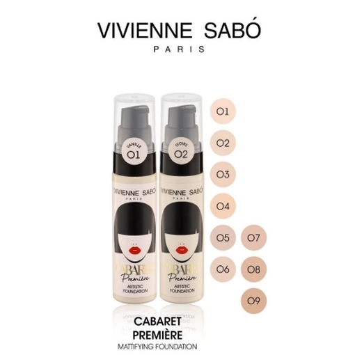 Product Vivienne Sabo Artistic Foundation Cabaret Premiere 25ml - 03 Porcelain base image