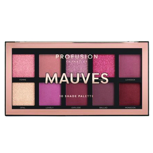 Product Profusion Cosmetics Παλέτα Σκιών Mauves  base image