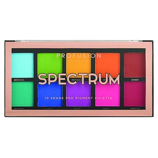 Product Profusion Cosmetics Παλέτα Σκιών Spectrum base image