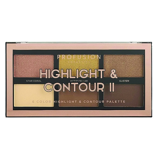 Product Profusion Cosmetics Highlight & Contour II 6 Colors 100ml base image