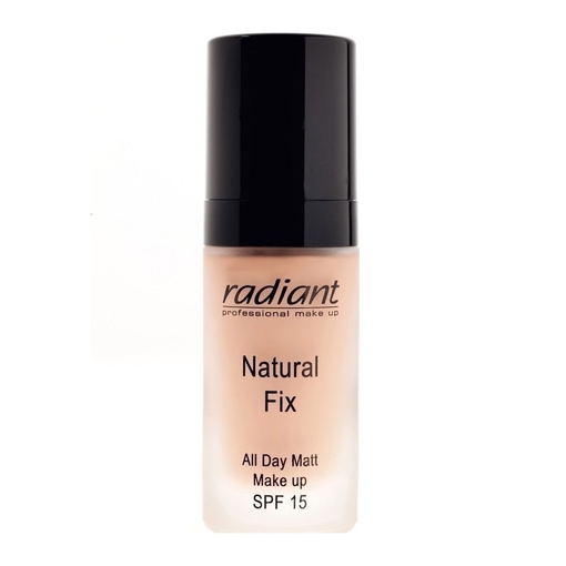Product Radiant Natural Fix All Day Matt Make Up SPF15+ 30ml | Απόχρωση 06 Tan base image