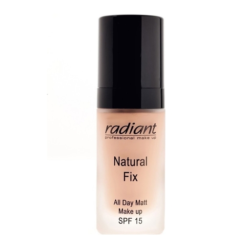 Product Radiant Natural Fix All Day Matt Make Up SPF15 30ml - 01 Rosy  base image