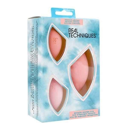 Product Real Techniques Σετ Σφουγγάρια Miracle Sponge Trio base image