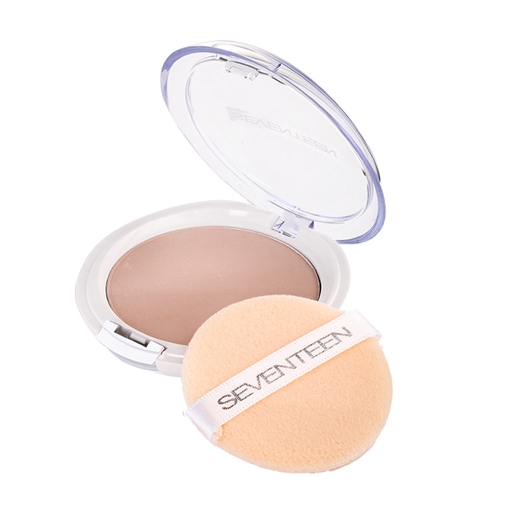 Product Seventeen Natural Silky Transparent Compact Powder 10gr - 06 Caramel base image