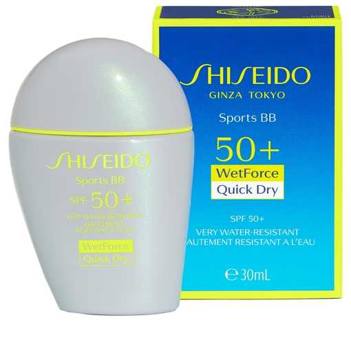Product Shiseido Sports Wetforce Water Resistant Quick Dry BB SPF50+ 30ml - Light base image