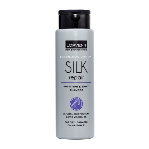 Product Lorvenn Chromacare System Silk Repair Shampoo 300ml base image