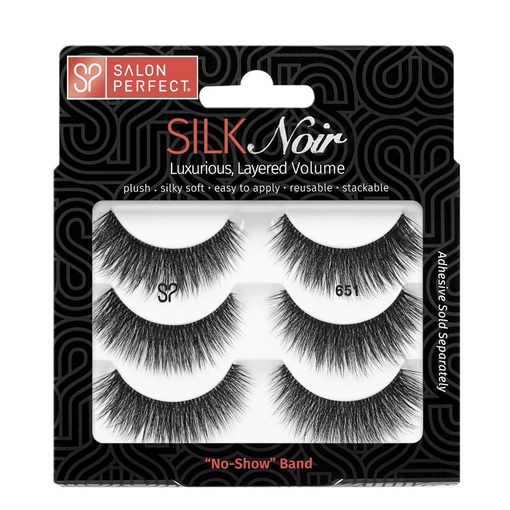 Product Salon Perfect Βλεφαρίδες Silk Noir - 651 base image