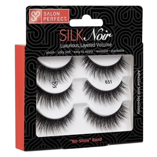 Product Salon Perfect Βλεφαρίδες Silk Noir - 651 base image