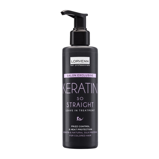 Product Lorvenn Salon Exclusive Keratin So Straight Leave-In-Treatment 200ml base image